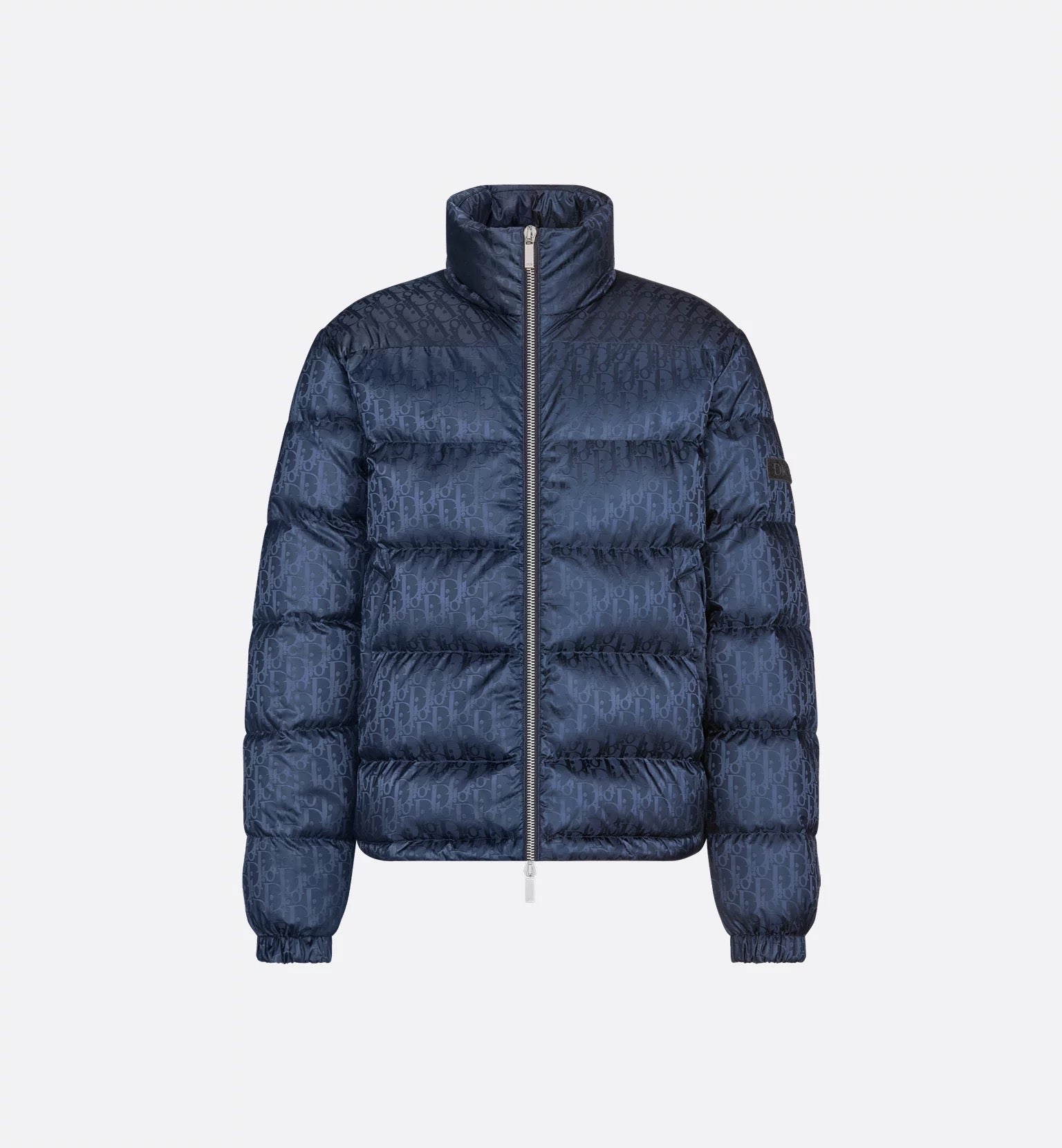 "D" Oblique Puffer Blau 0