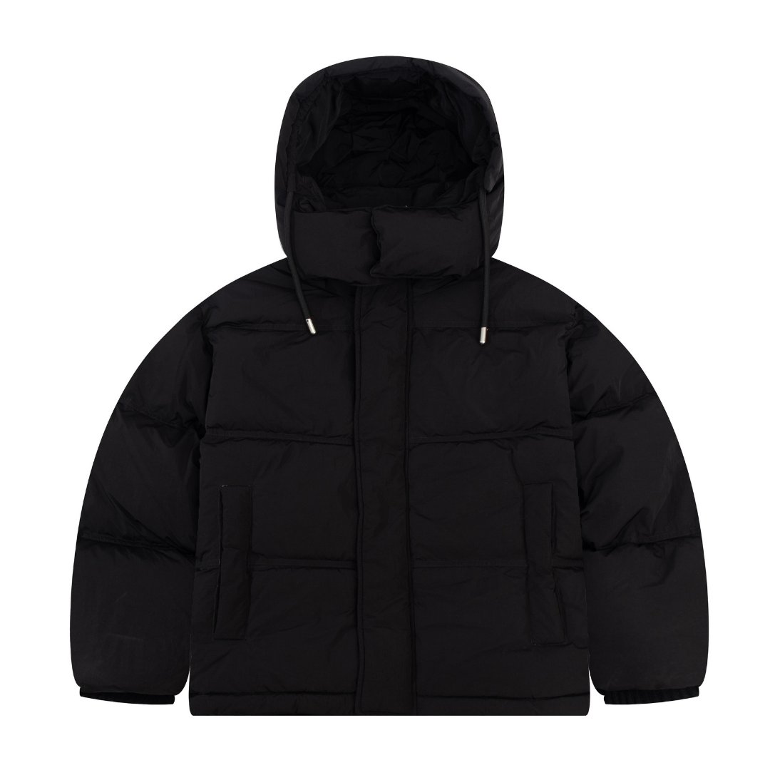 FLMNGO x Ami Schwarzer Puffer 0