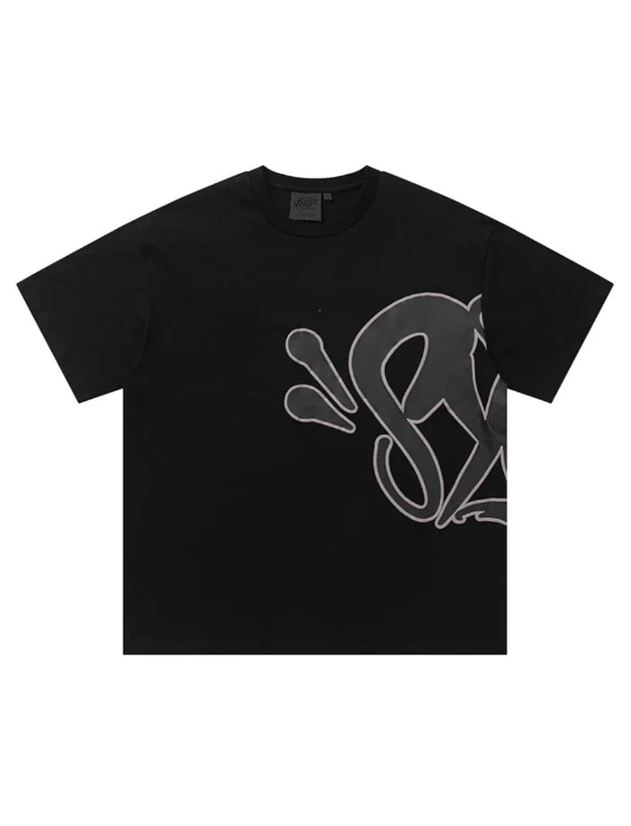 "Graffiti" Shorts-Set schwarz 2