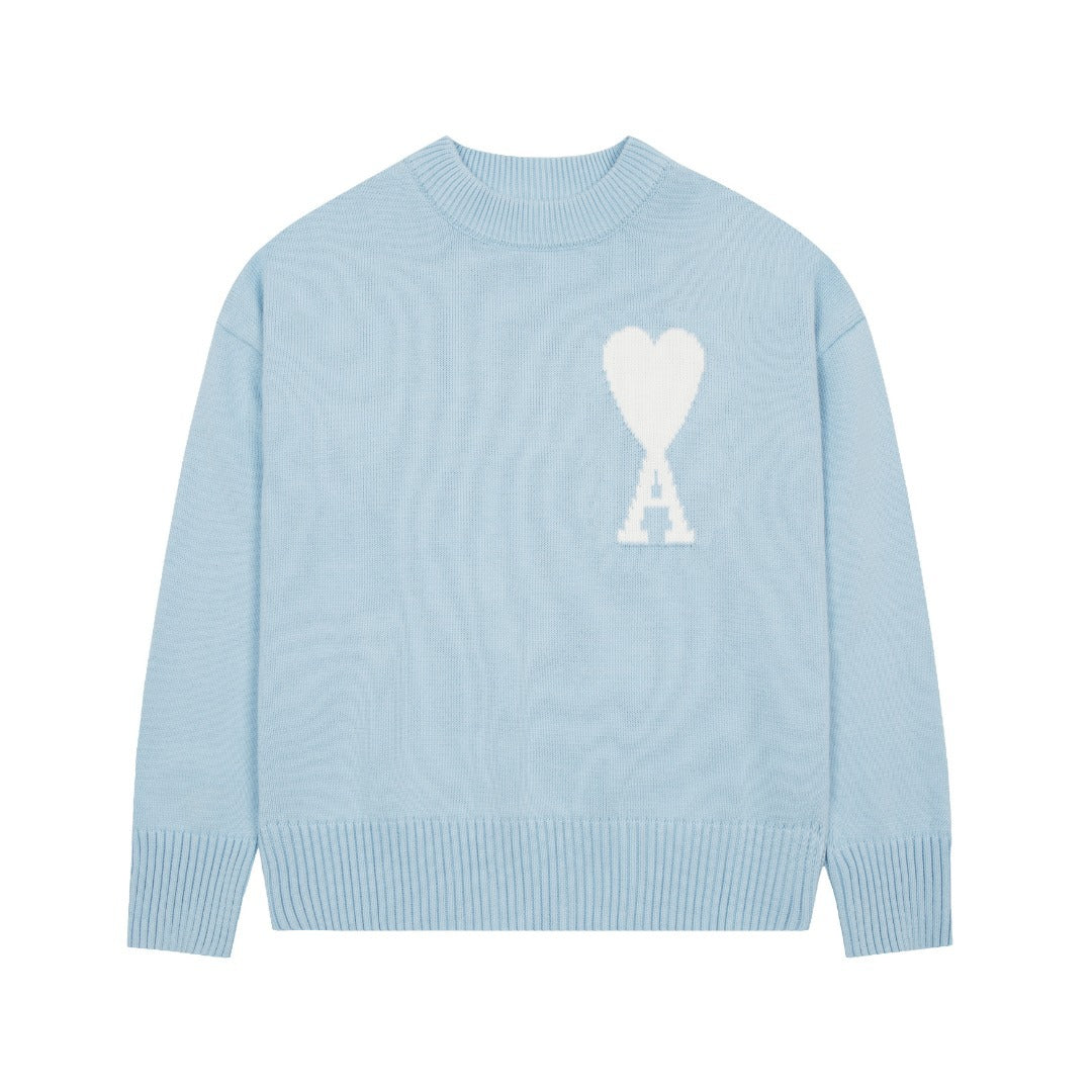 "HEART" - SWEATER BABYBLUE (UNISEX) 0