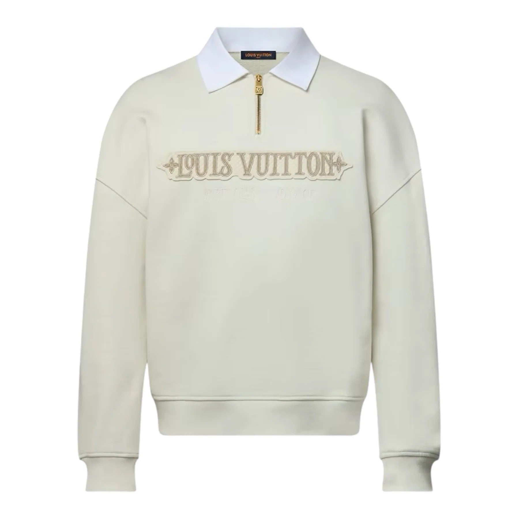 "LV"-Kragenpullover 0