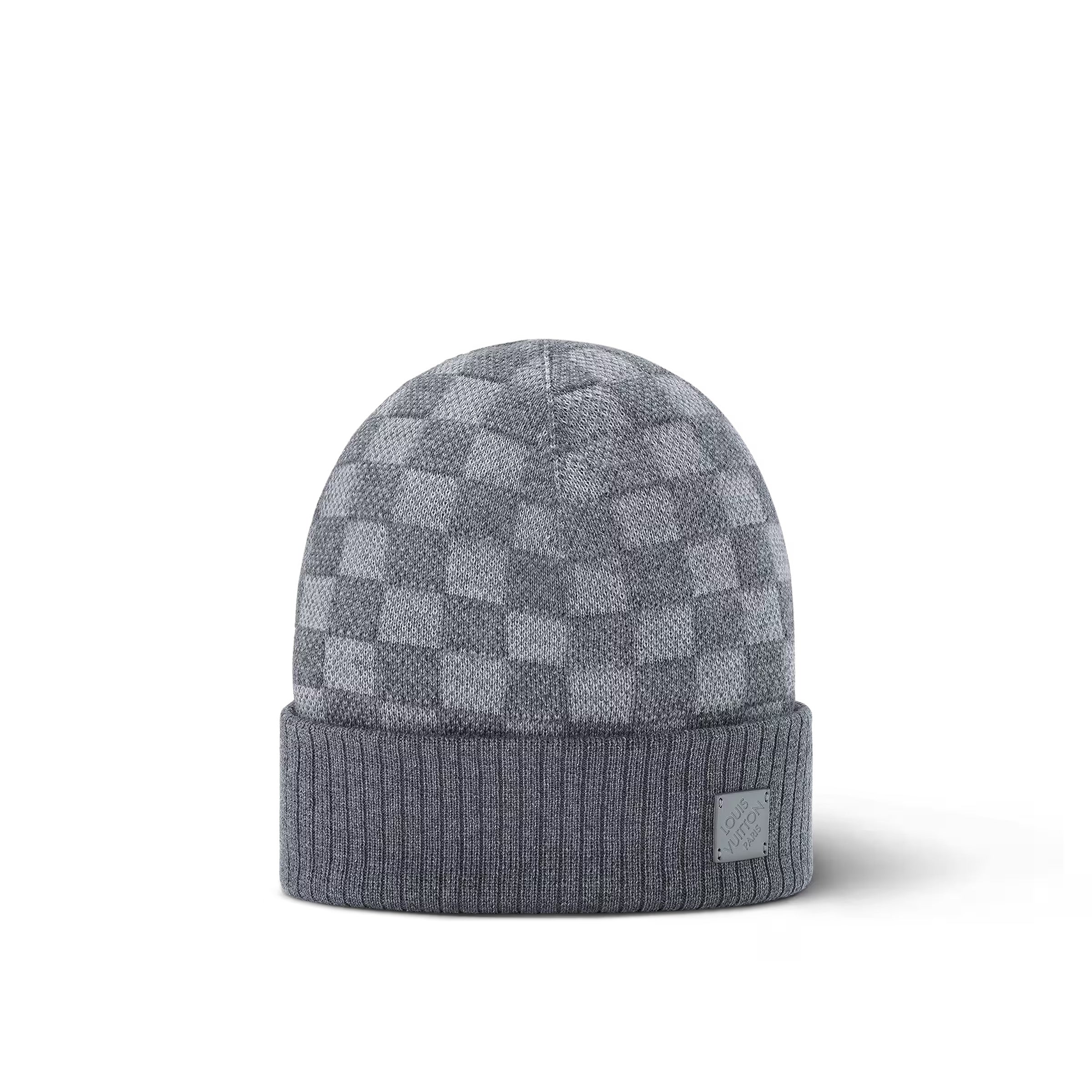 "LV" Beanie Grau 0