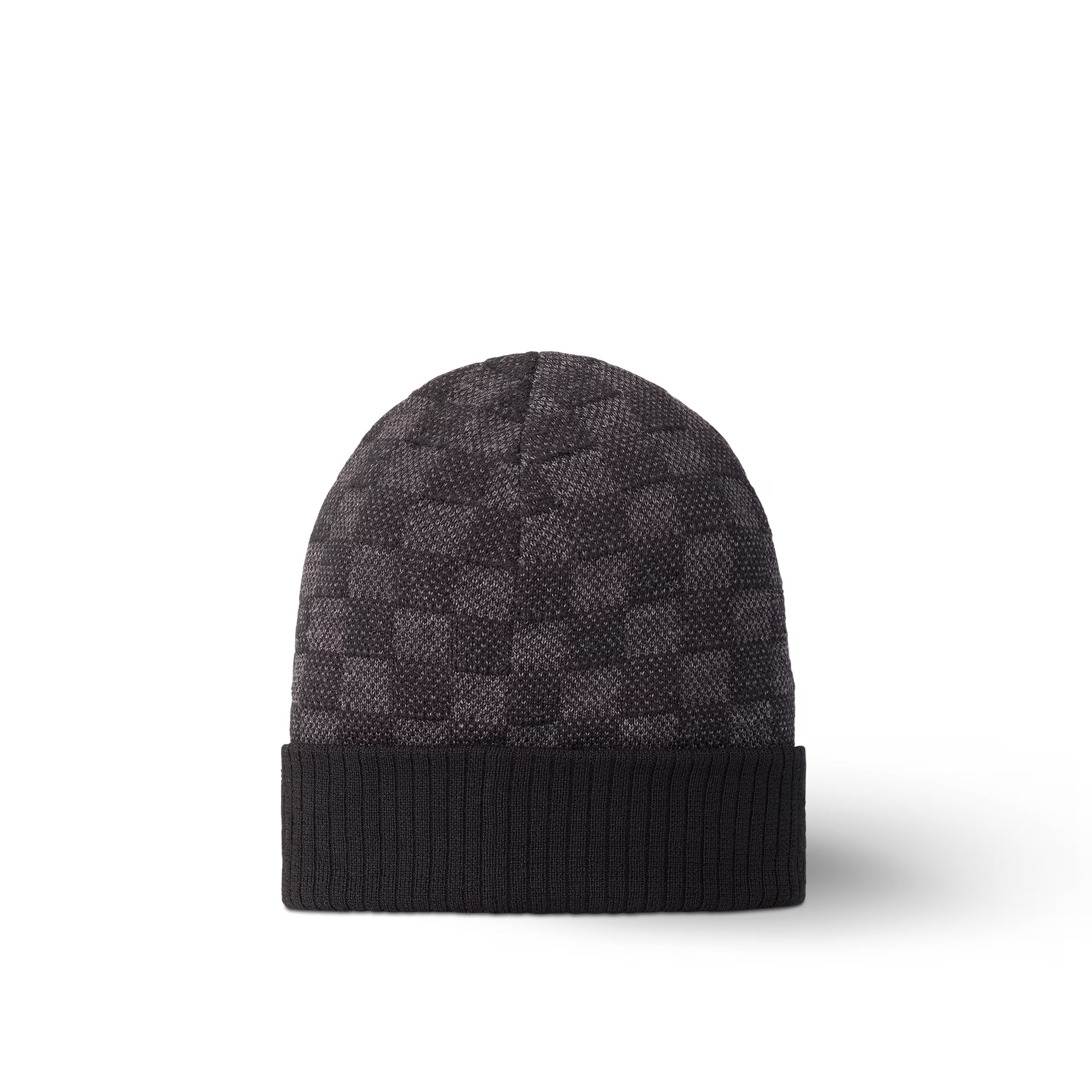 "LV" Beanie Schwarz 3