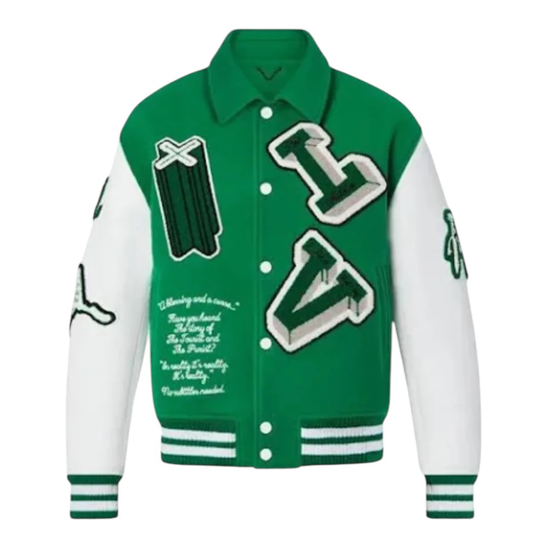 "LV" College Jacke Green 0