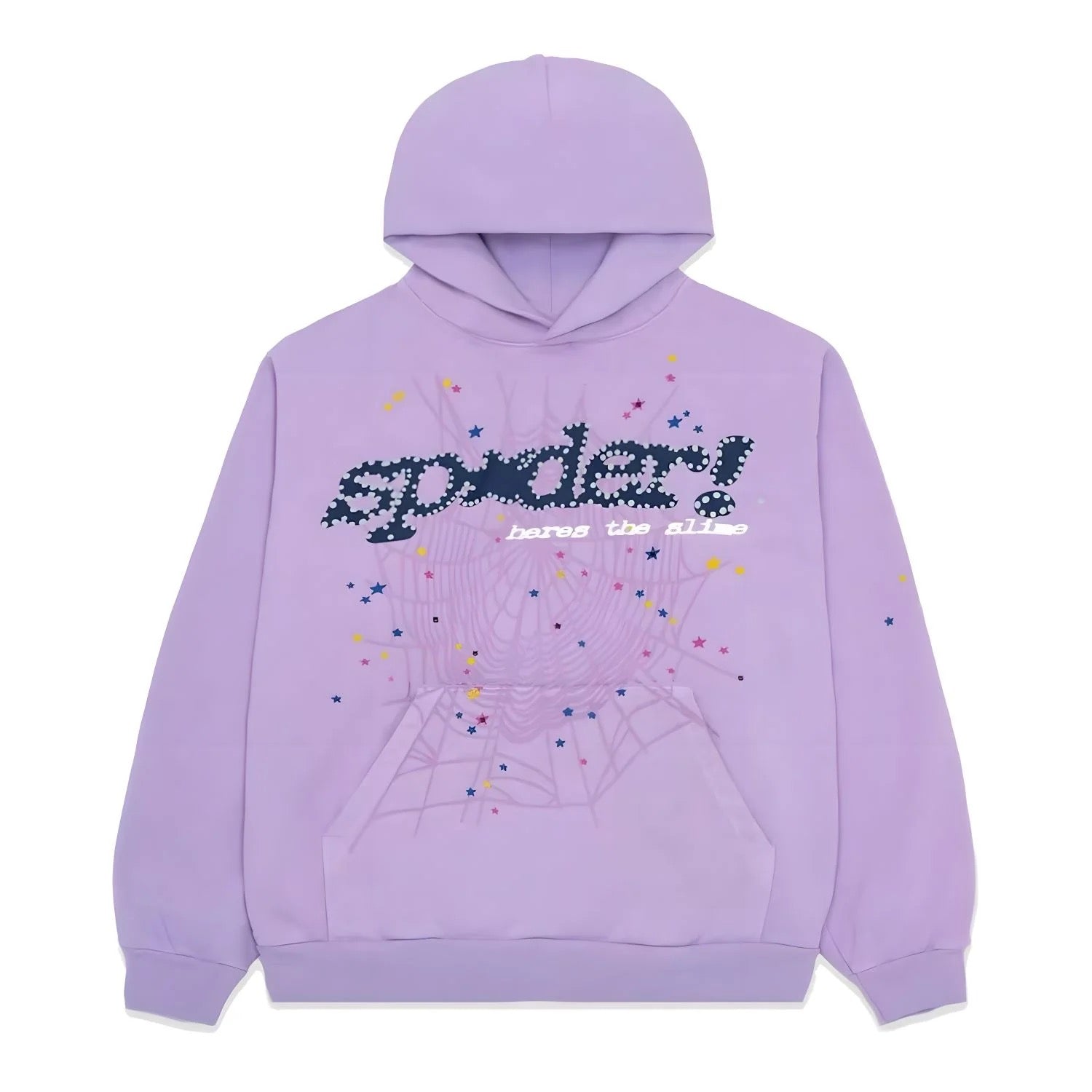 "Sp5der-Hoodie" Lila 0