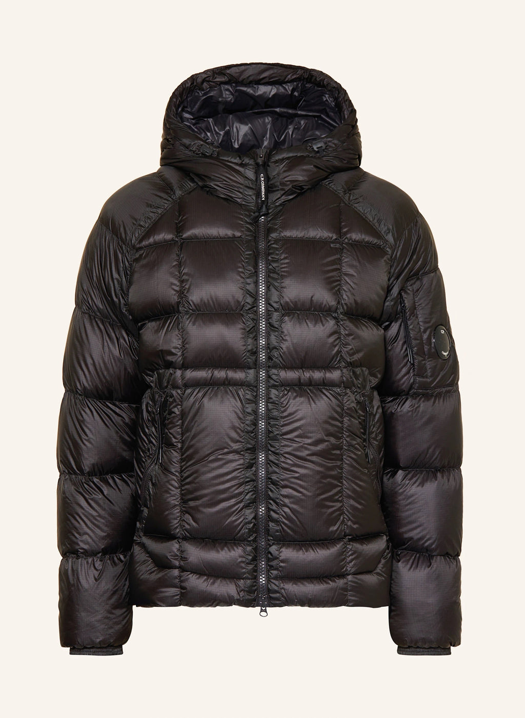 "CP" Puffer Schwarz 0