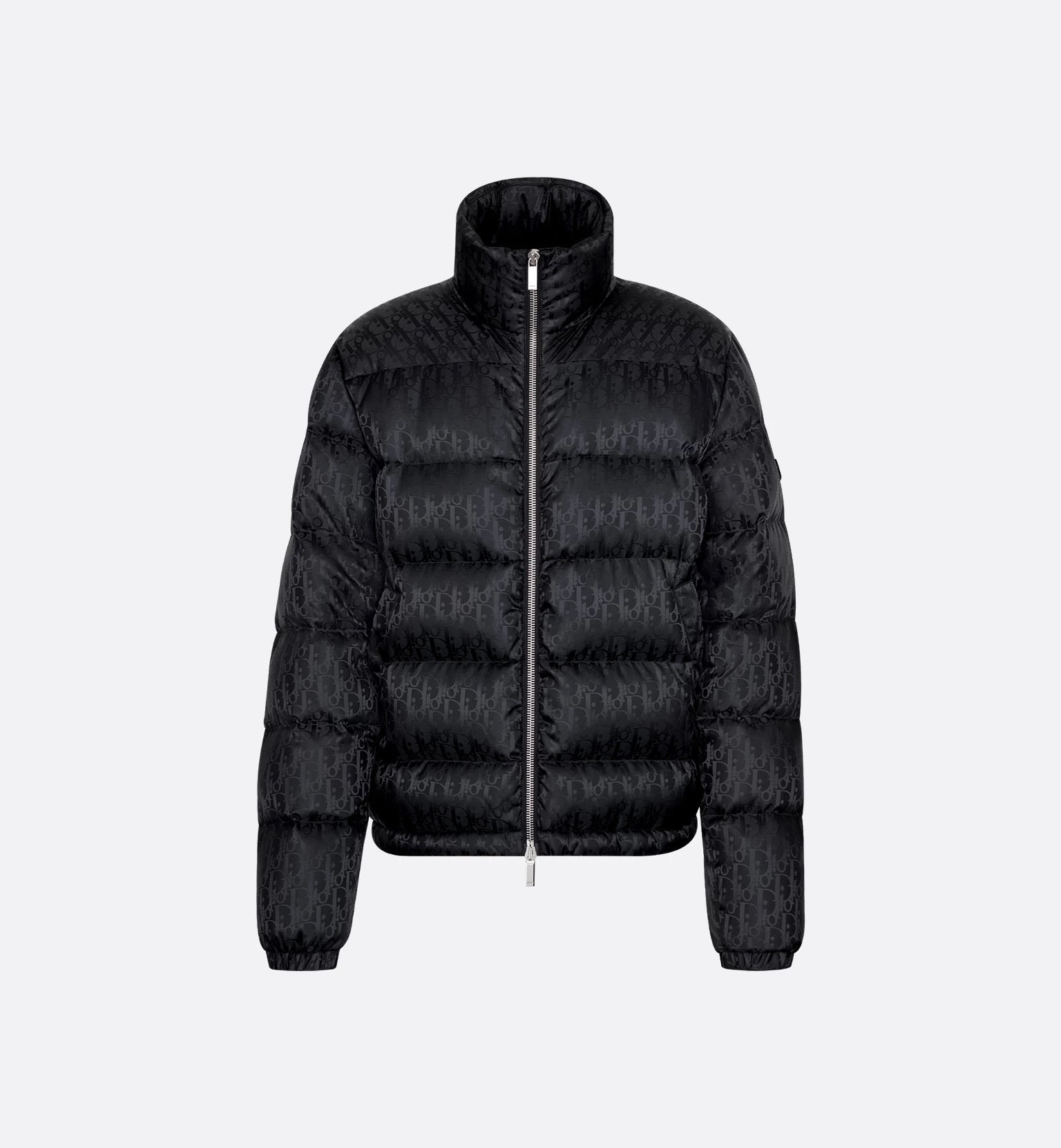 "D" Oblique Puffer Schwarz 0