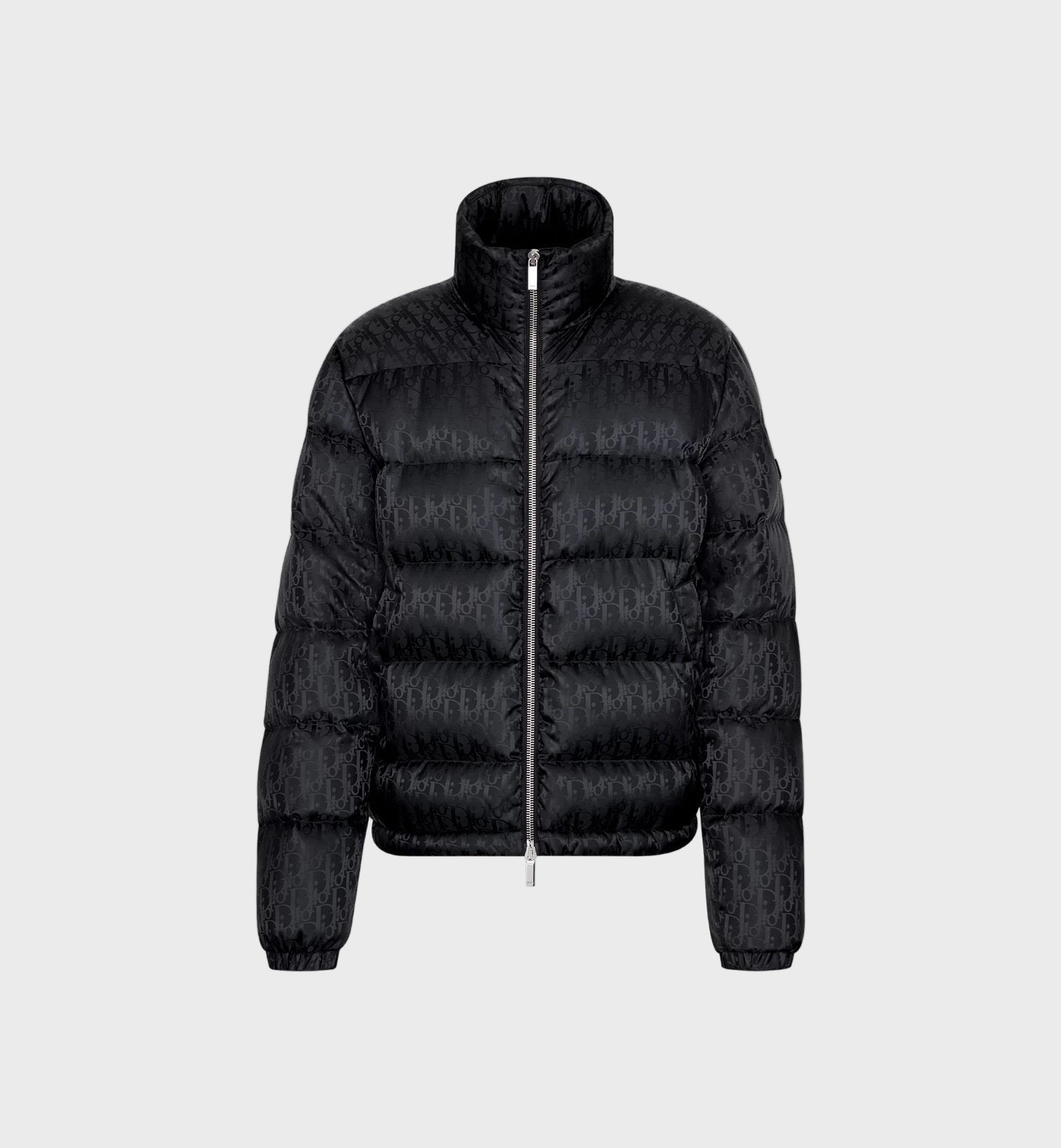 "D" Oblique Puffer Schwarz 0
