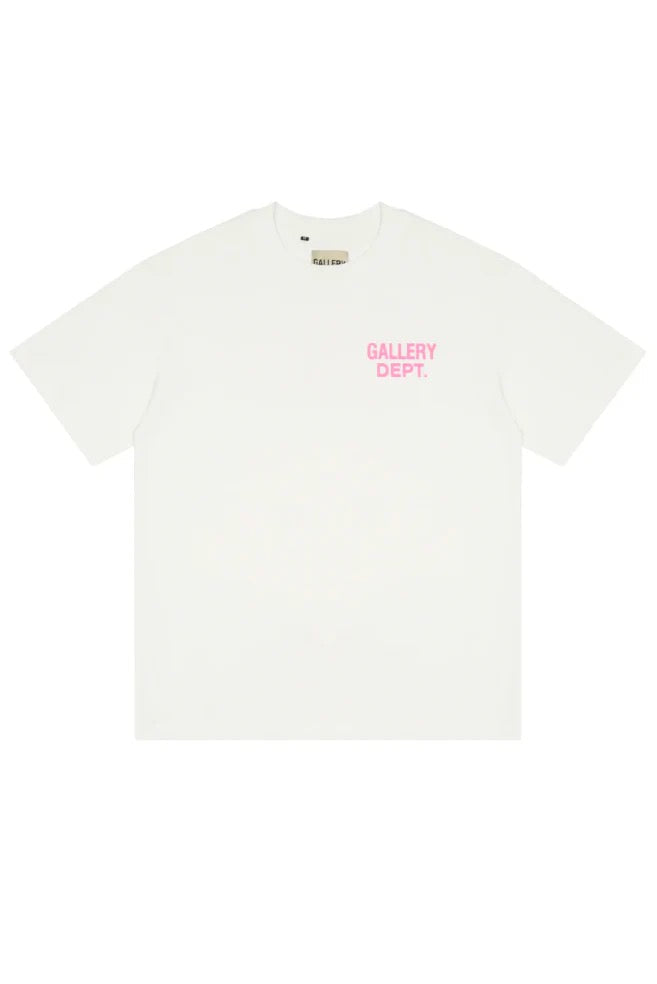 "Dept" T-Shirt Rosa 0