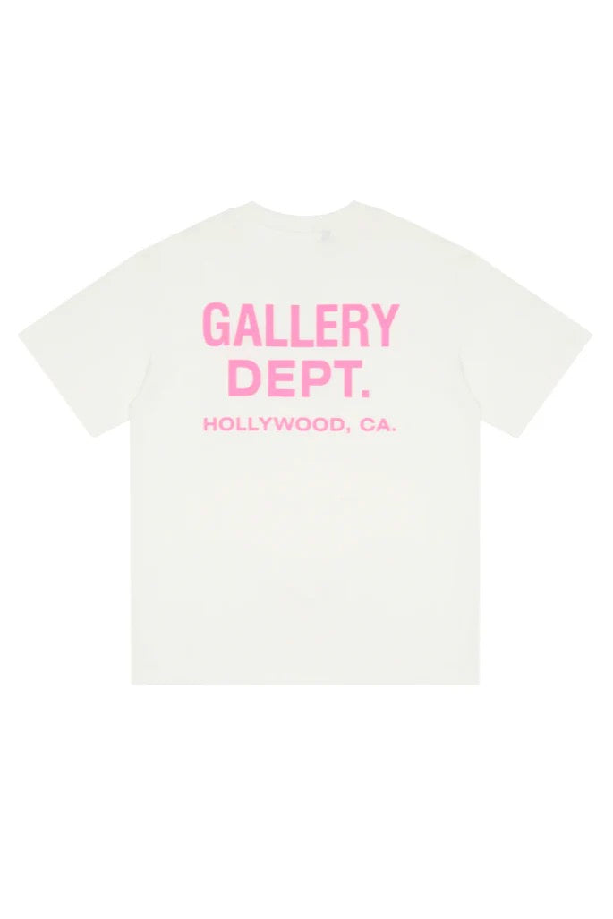 "Dept" T-Shirt Rosa 1