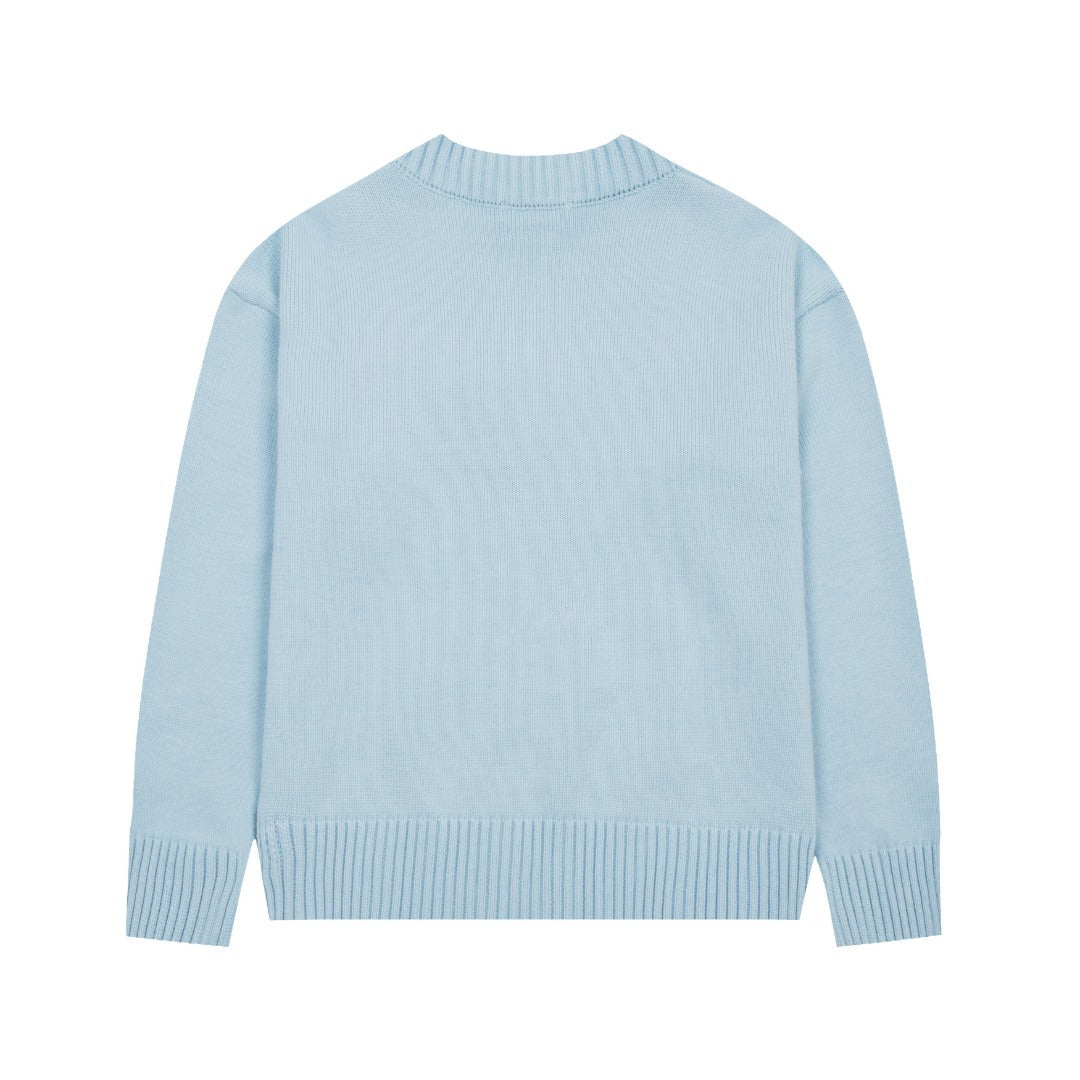 "HEART" - SWEATER BABYBLUE (UNISEX) 1