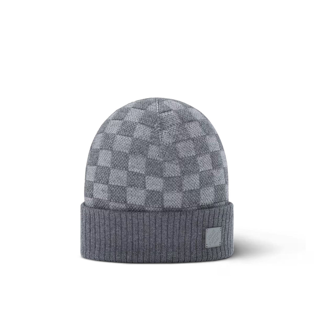 "LV" Beanie Grau 0