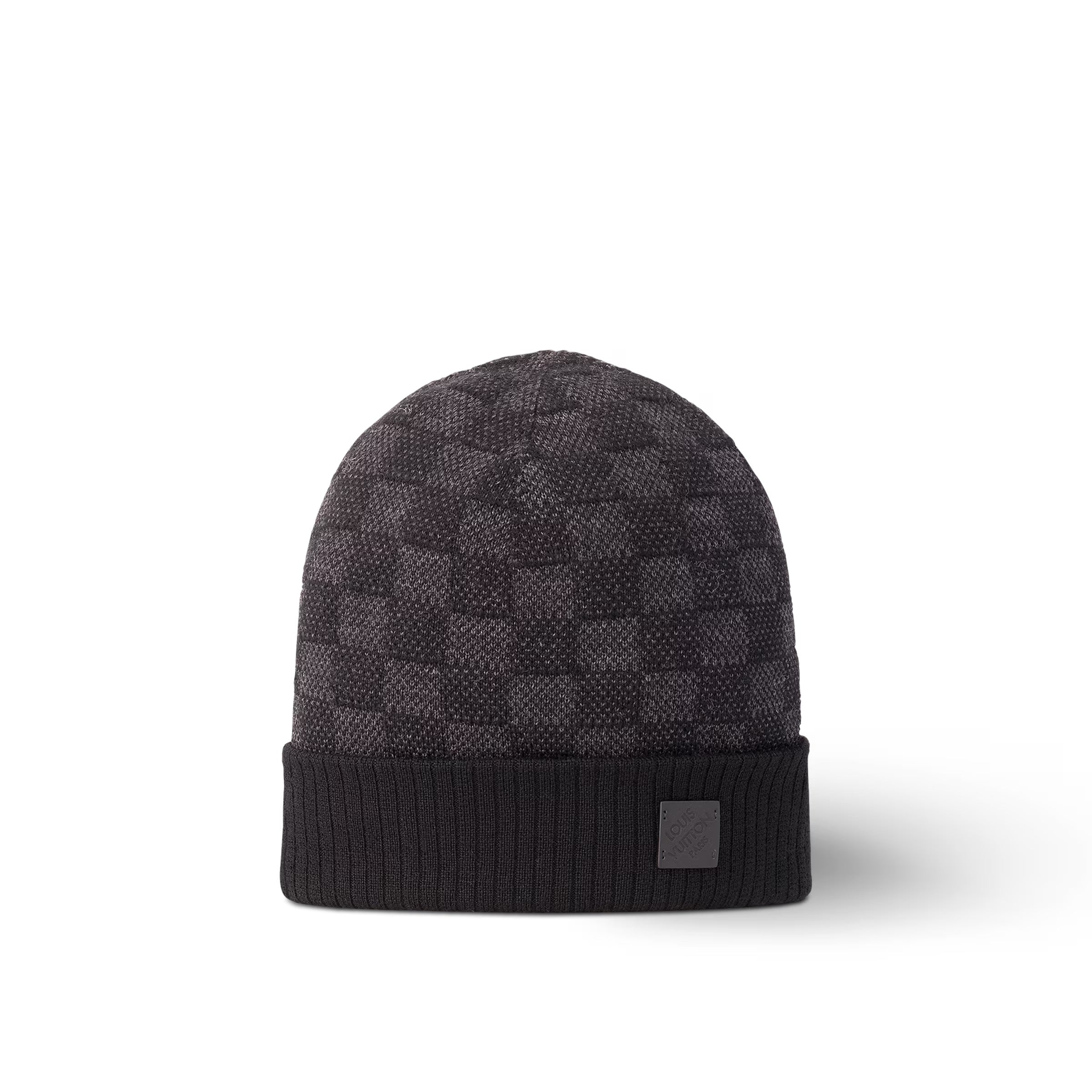 "LV" Beanie Schwarz 0