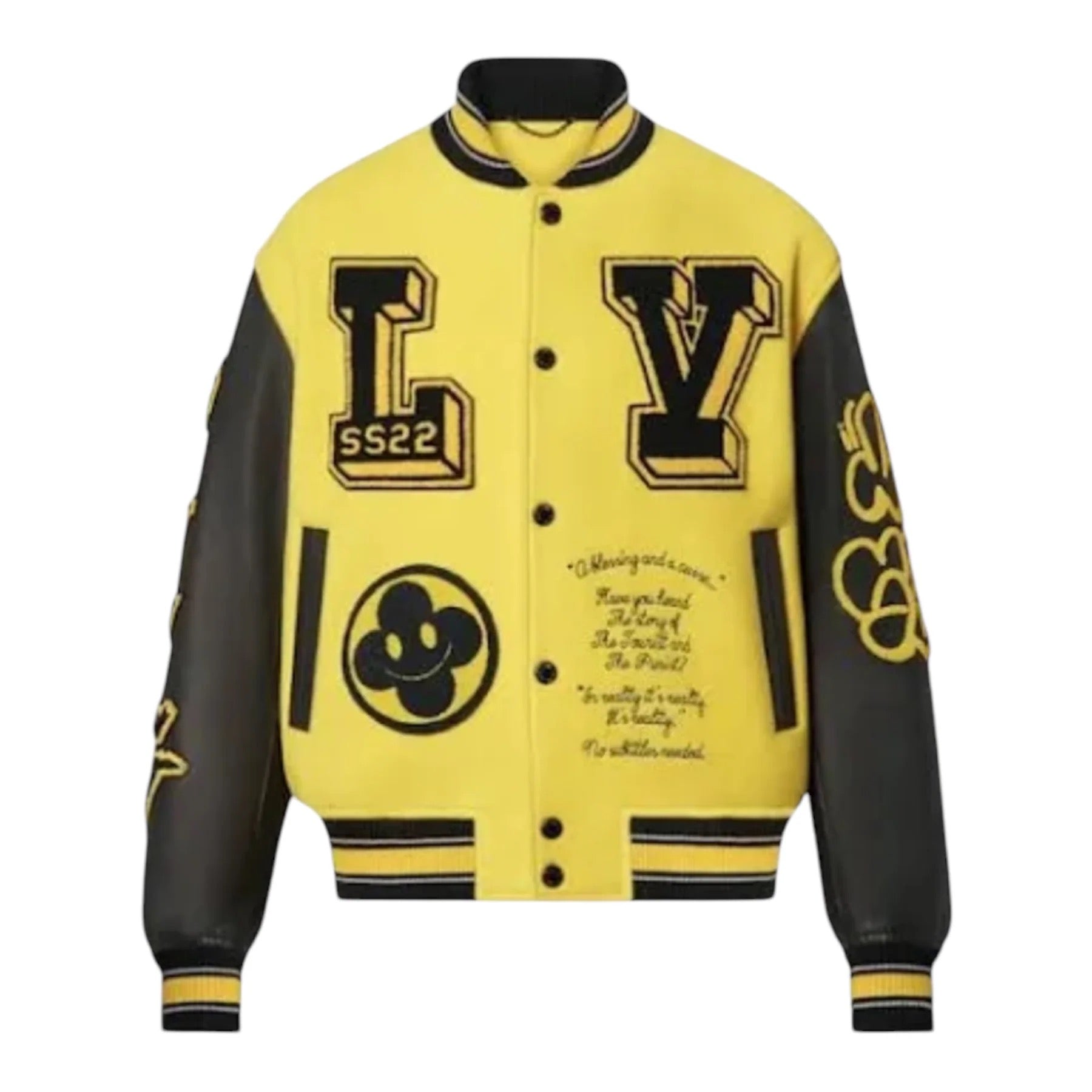 "LV" College Jacke Gelb 0