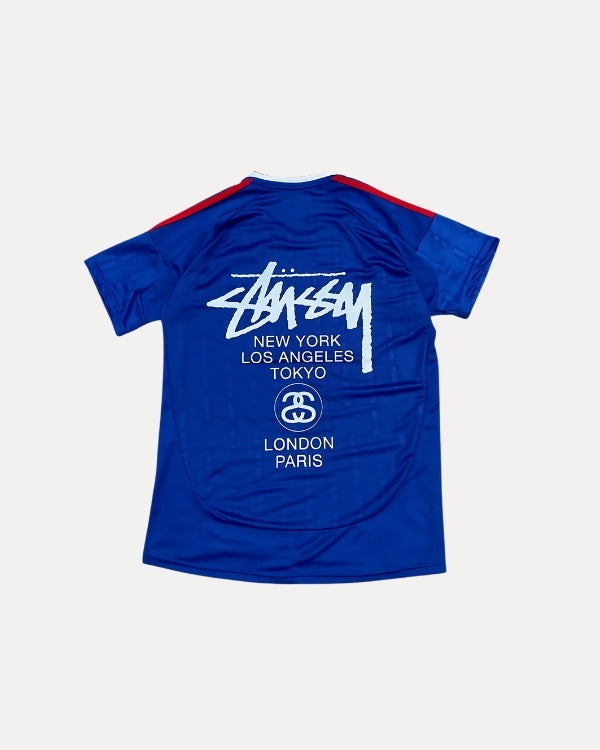 STÜSSY - ITALIEN TRIKOT BLAU 1