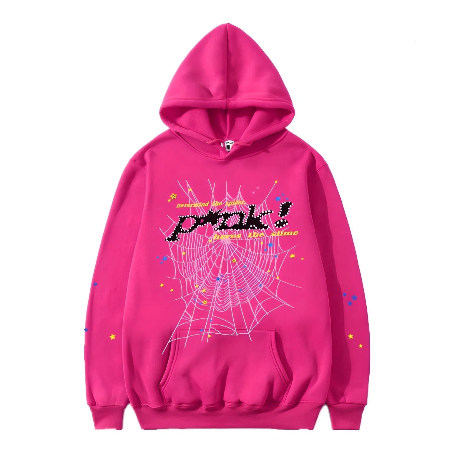 "Sp5der-Hoodie" Pink 0